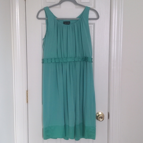 Max and Cleo Teal Dress - 10 - Picture 1 of 6